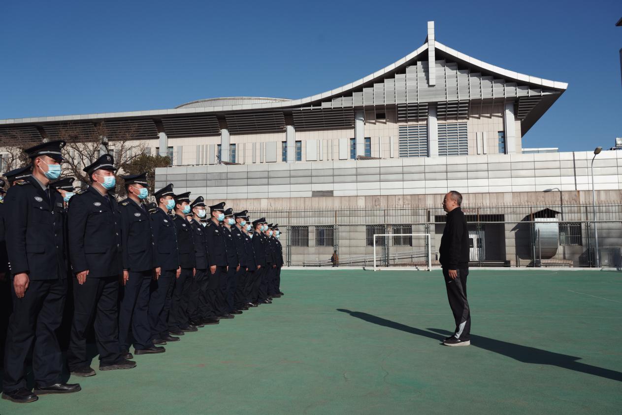 北京大学保安队开展春季大练兵培训
